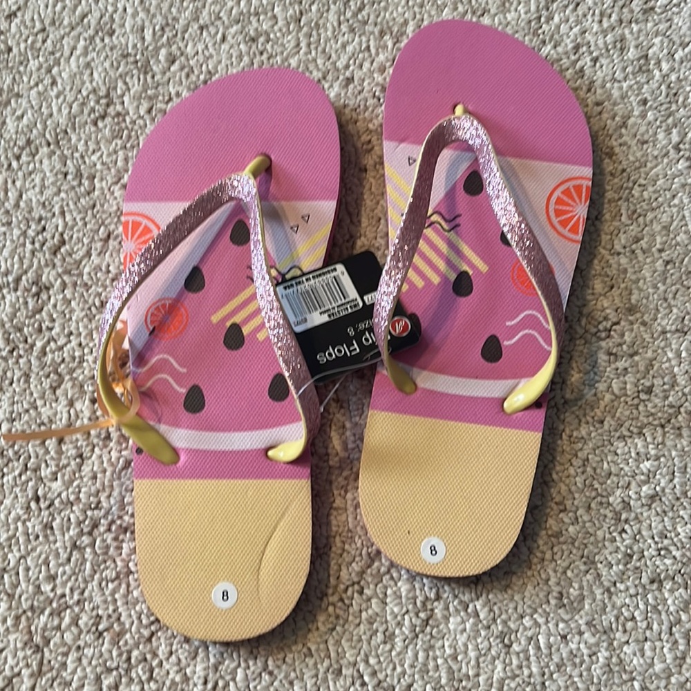 Summer flip flops